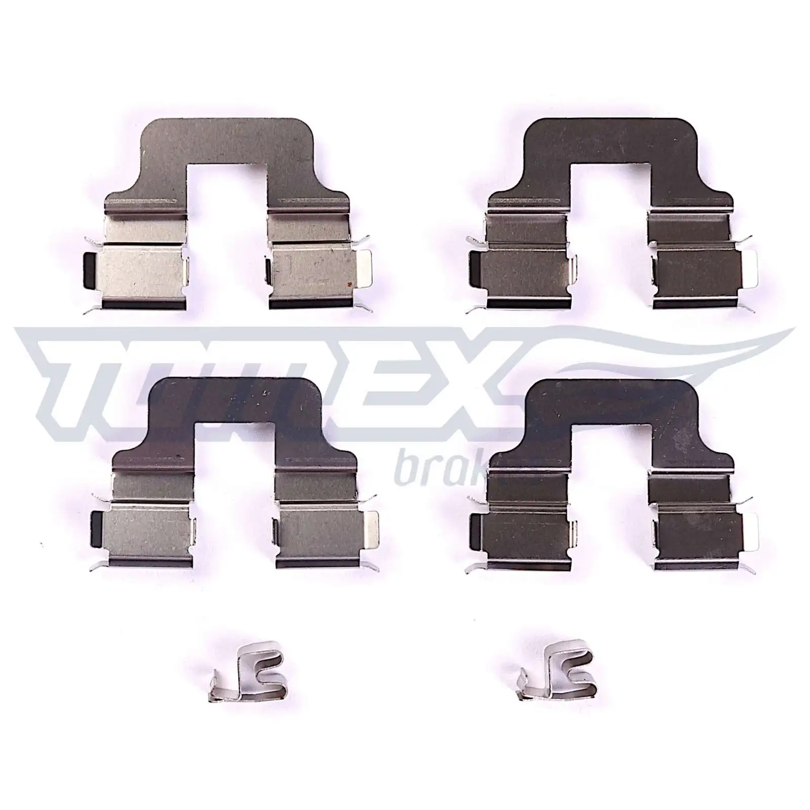 Diskinių stabdžių trinkelių priedų komplektas TOMEX Brakes TX 43-14