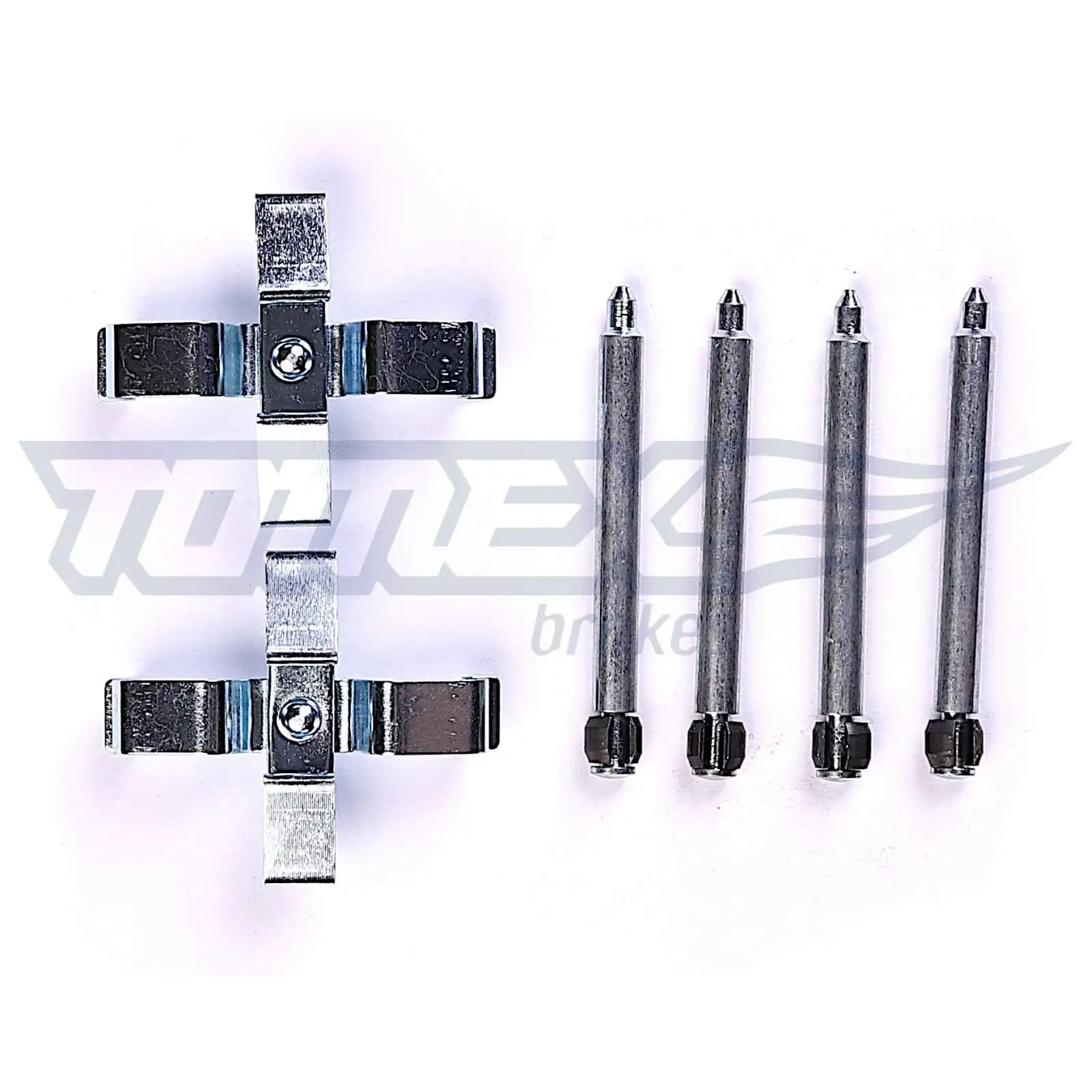Diskinių stabdžių trinkelių priedų komplektas TOMEX Brakes TX 43-49