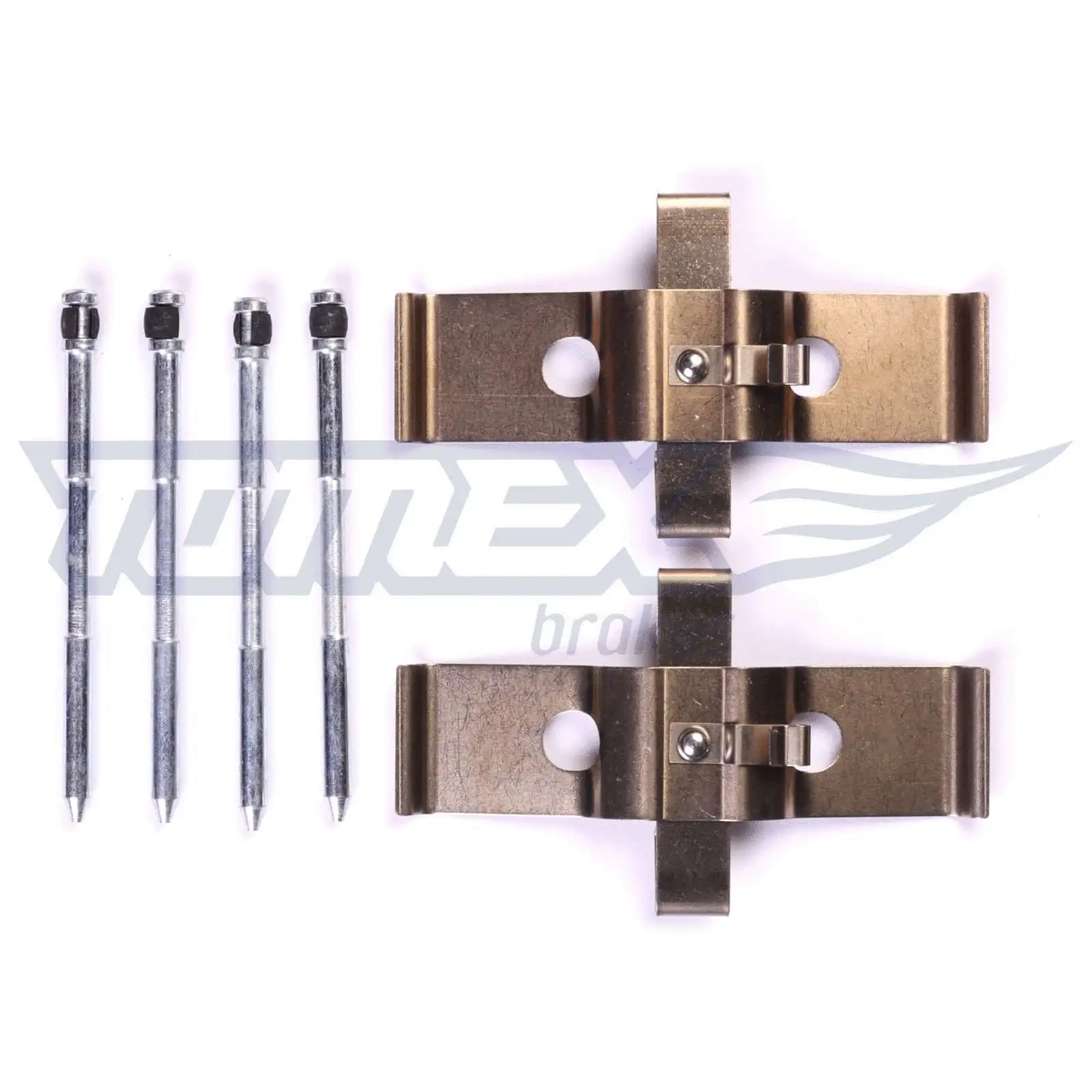 Diskinių stabdžių trinkelių priedų komplektas TOMEX Brakes TX 43-69