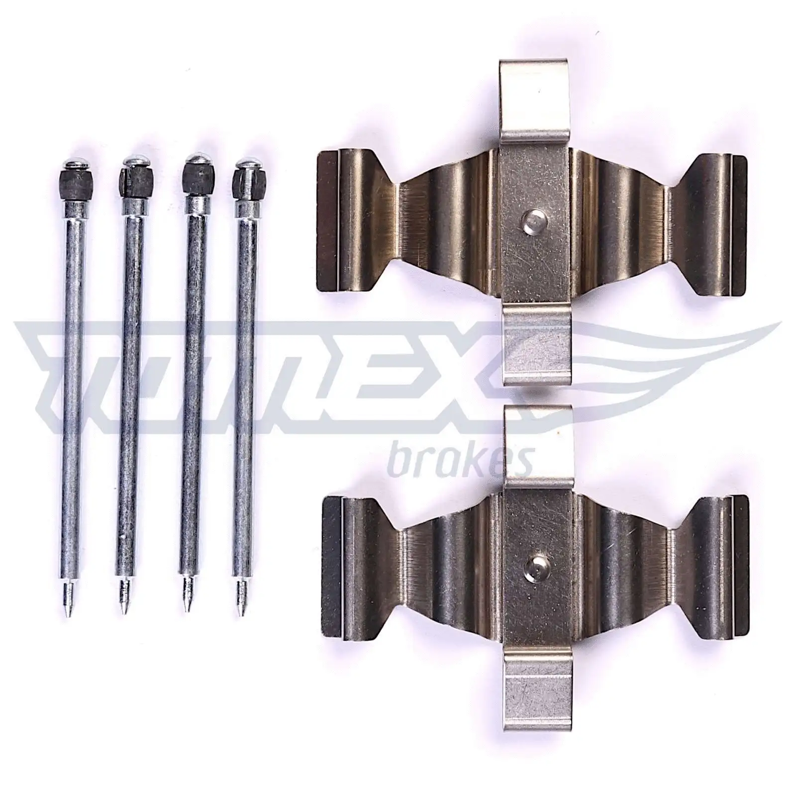 Diskinių stabdžių trinkelių priedų komplektas TOMEX Brakes TX 43-71