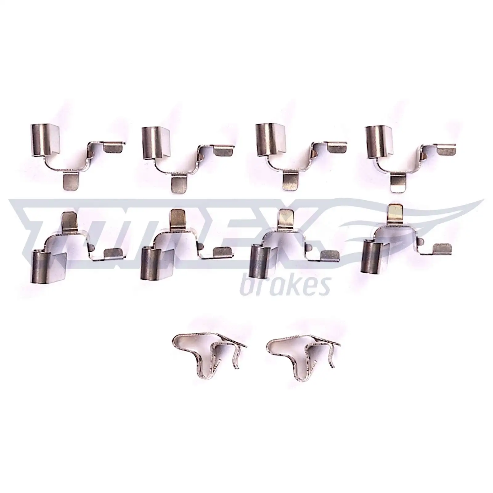 Diskinių stabdžių trinkelių priedų komplektas TOMEX Brakes TX 43-72