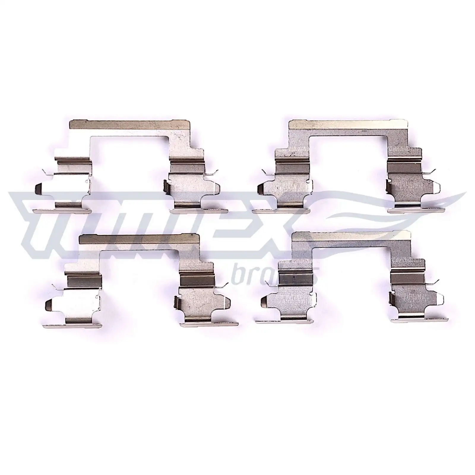 Diskinių stabdžių trinkelių priedų komplektas TOMEX Brakes TX 43-74