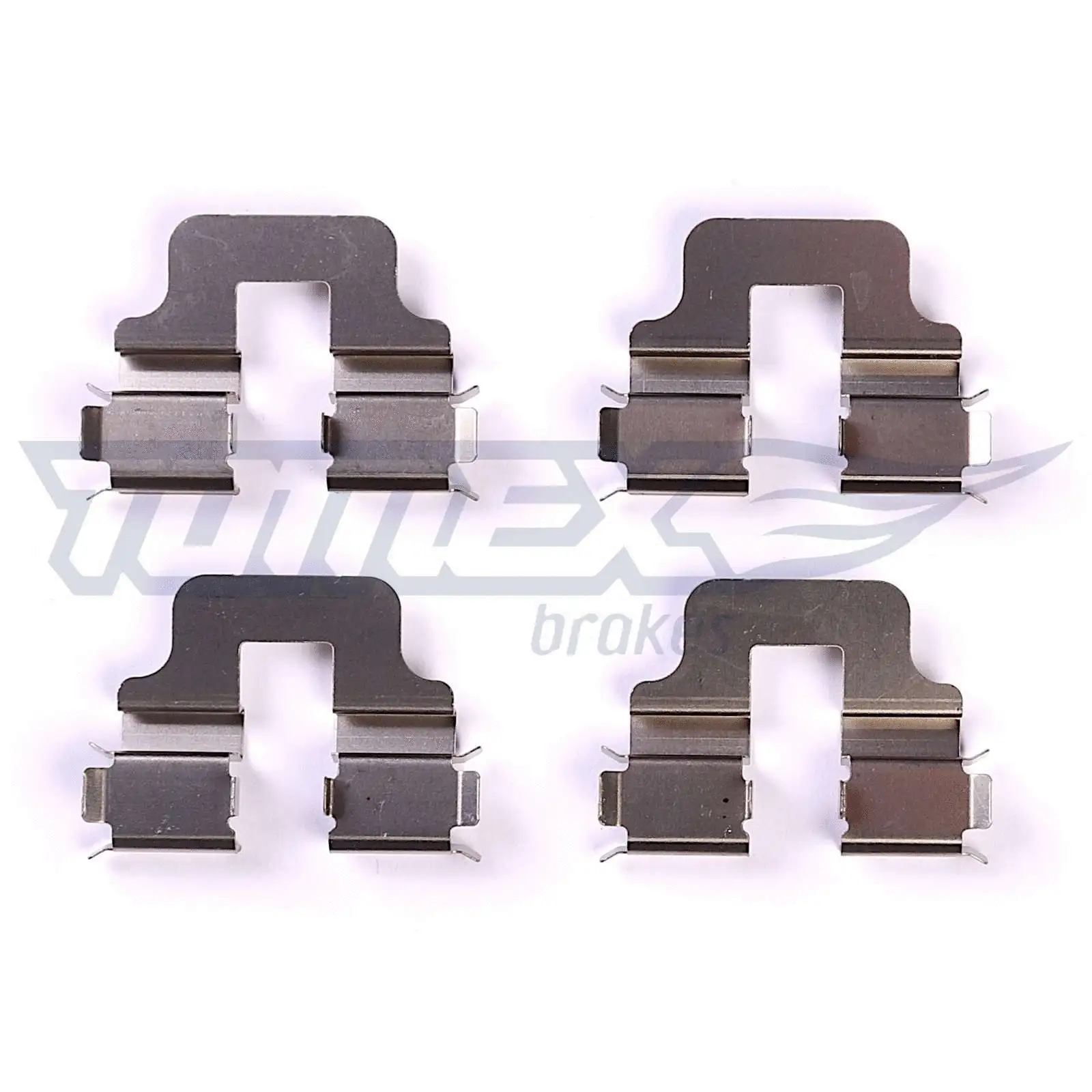 Diskinių stabdžių trinkelių priedų komplektas TOMEX Brakes TX 43-76