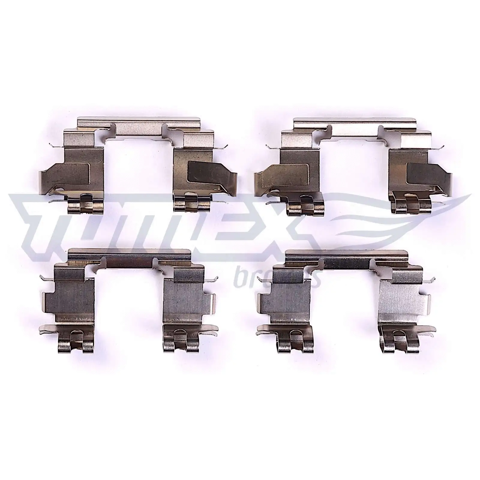 Diskinių stabdžių trinkelių priedų komplektas TOMEX Brakes TX 43-80