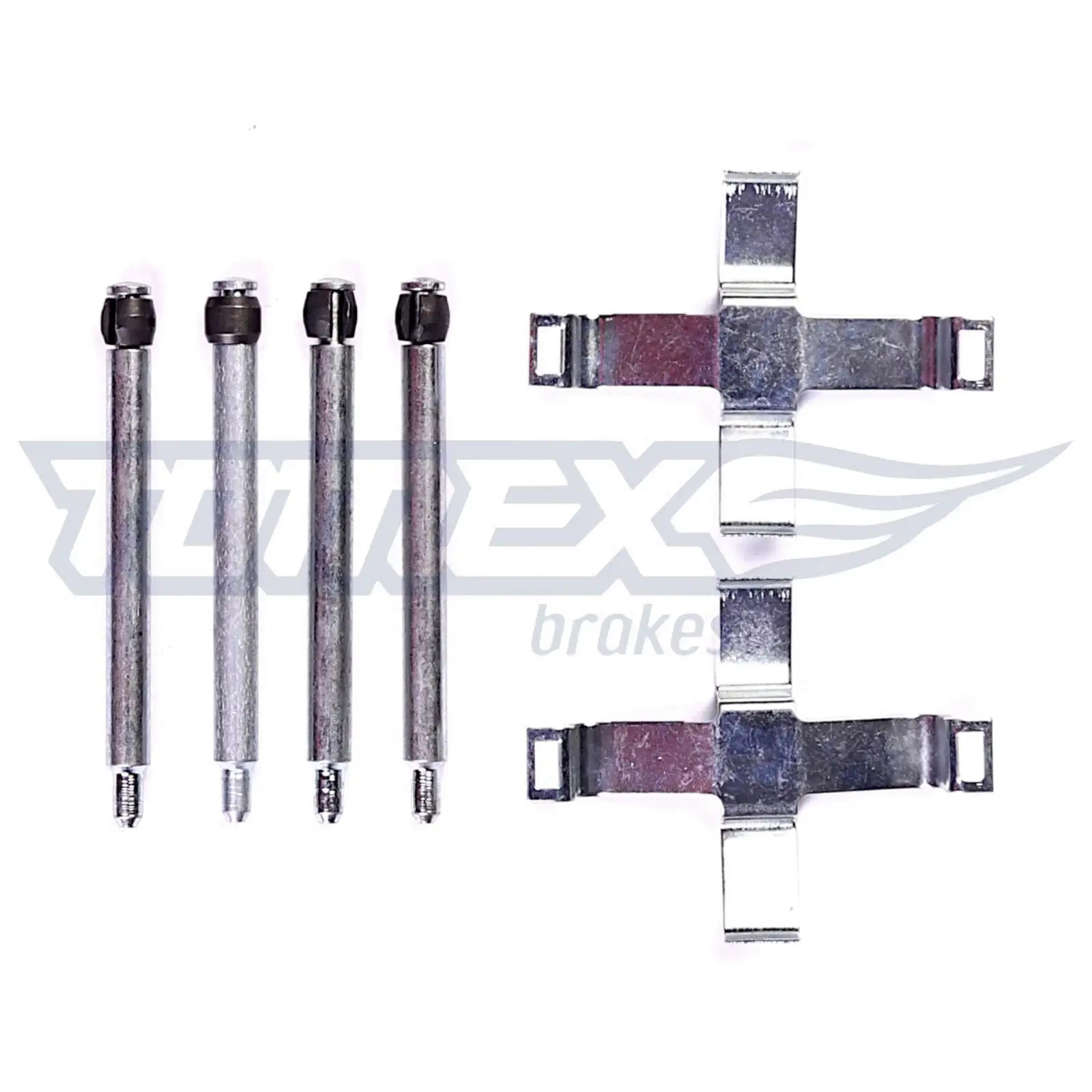 Diskinių stabdžių trinkelių priedų komplektas TOMEX Brakes TX 43-84