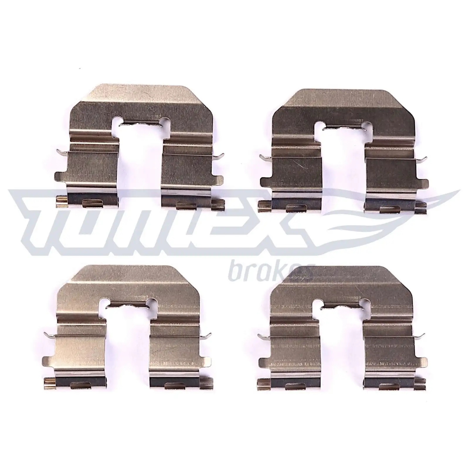 Diskinių stabdžių trinkelių priedų komplektas TOMEX Brakes TX 43-89