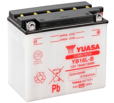 Starterio akumuliatorius YUASA YB16L-B