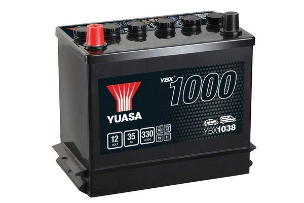 Starterio akumuliatorius YUASA YBX1038