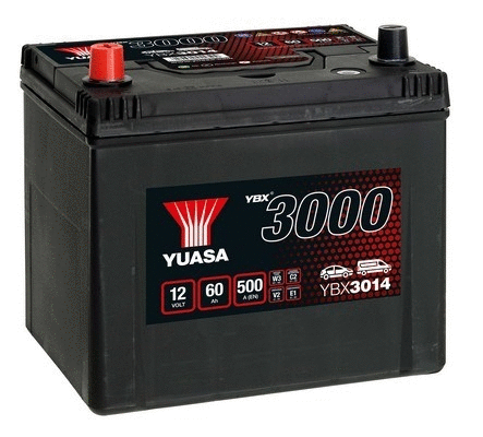 Starterio akumuliatorius YUASA YBX3014