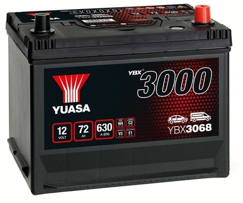Starterio akumuliatorius YUASA YBX3068