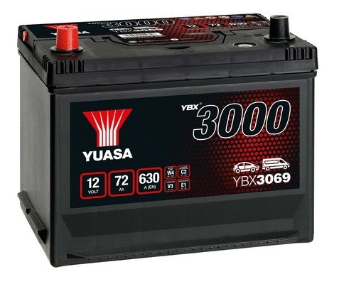 Starterio akumuliatorius YUASA YBX3069
