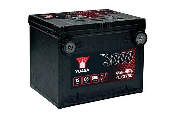 Starterio akumuliatorius YUASA YBX3750
