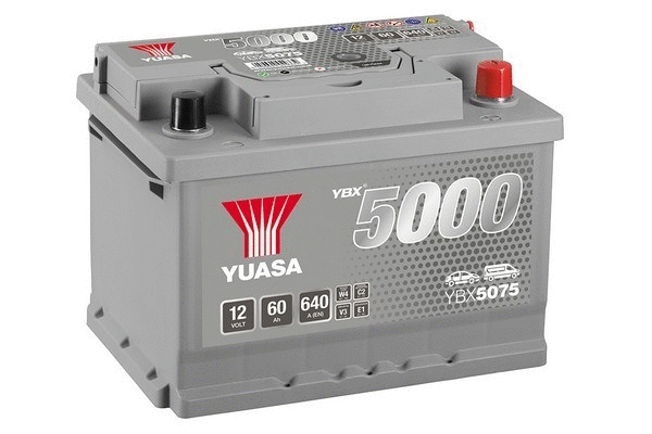 Starterio akumuliatorius YUASA YBX5075
