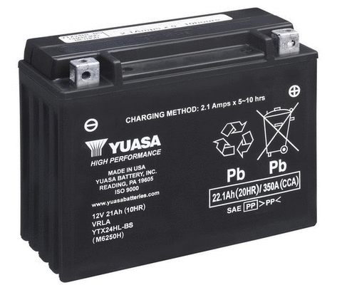 Starterio akumuliatorius YUASA YTX24HL-BS