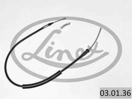 Stovėjimo stabdžio trosas LINEX 03.01.36