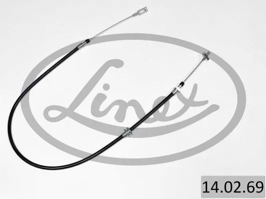 Stovėjimo stabdžio trosas LINEX 14.02.69
