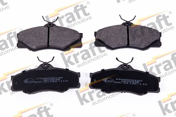 Diskinių stabdžių trinkelių rinkinys KRAFT AUTOMOTIVE 6000160