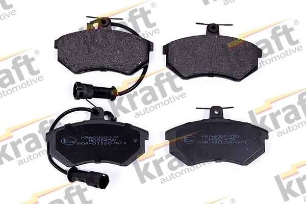 Diskinių stabdžių trinkelių rinkinys KRAFT AUTOMOTIVE 6000330