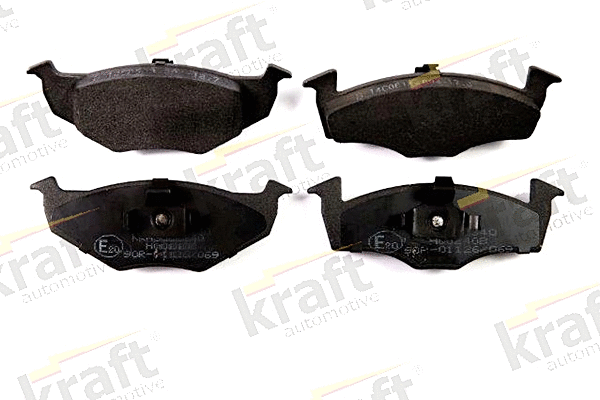 Diskinių stabdžių trinkelių rinkinys KRAFT AUTOMOTIVE 6000340