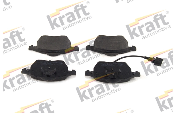 Diskinių stabdžių trinkelių rinkinys KRAFT AUTOMOTIVE 6000350