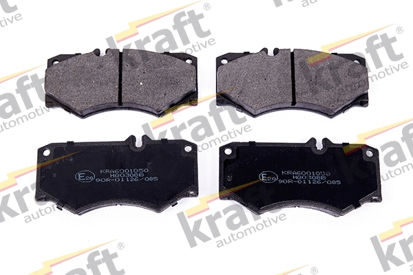 Diskinių stabdžių trinkelių rinkinys KRAFT AUTOMOTIVE 6001050