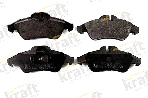 Diskinių stabdžių trinkelių rinkinys KRAFT AUTOMOTIVE 6001091