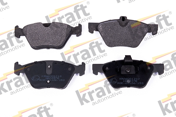 Diskinių stabdžių trinkelių rinkinys KRAFT AUTOMOTIVE 6001210