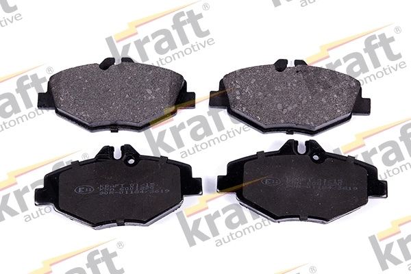 Diskinių stabdžių trinkelių rinkinys KRAFT AUTOMOTIVE 6001220