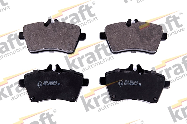 Diskinių stabdžių trinkelių rinkinys KRAFT AUTOMOTIVE 6001252