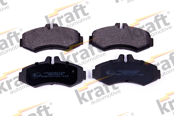 Diskinių stabdžių trinkelių rinkinys KRAFT AUTOMOTIVE 6001260