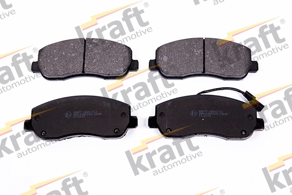 Diskinių stabdžių trinkelių rinkinys KRAFT AUTOMOTIVE 6001713
