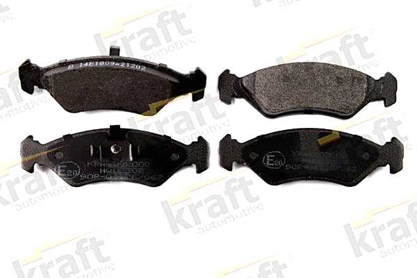 Diskinių stabdžių trinkelių rinkinys KRAFT AUTOMOTIVE 6002000