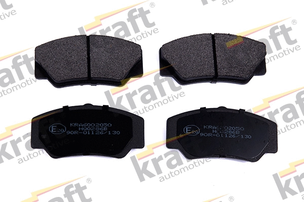 Diskinių stabdžių trinkelių rinkinys KRAFT AUTOMOTIVE 6002050