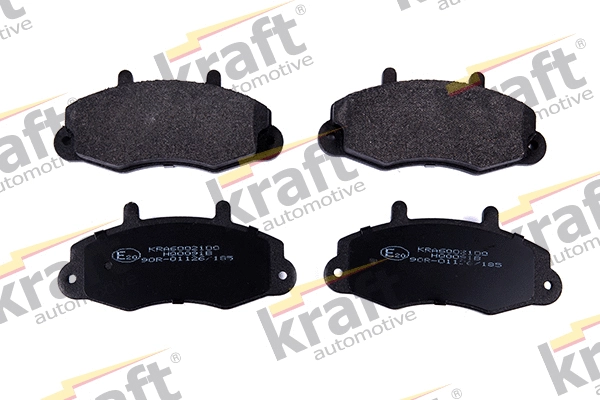 Diskinių stabdžių trinkelių rinkinys KRAFT AUTOMOTIVE 6002100