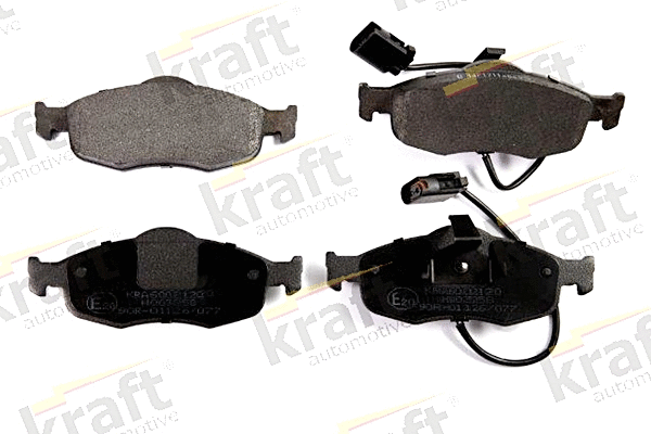 Diskinių stabdžių trinkelių rinkinys KRAFT AUTOMOTIVE 6002120