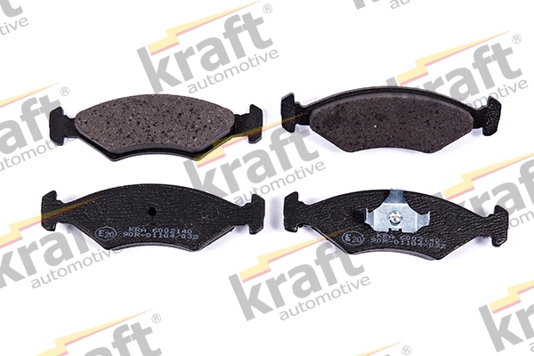 Diskinių stabdžių trinkelių rinkinys KRAFT AUTOMOTIVE 6002140