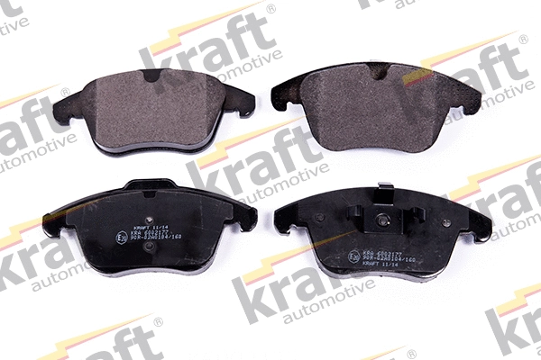 Diskinių stabdžių trinkelių rinkinys KRAFT AUTOMOTIVE 6002177