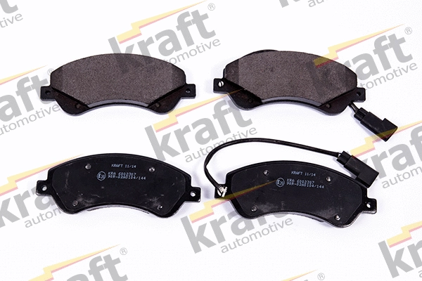 Diskinių stabdžių trinkelių rinkinys KRAFT AUTOMOTIVE 6002307