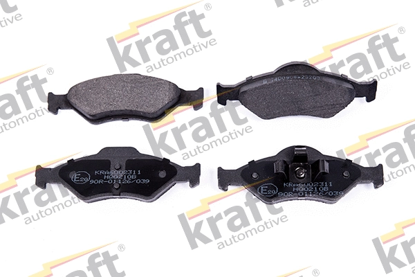 Diskinių stabdžių trinkelių rinkinys KRAFT AUTOMOTIVE 6002311