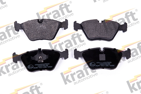 Diskinių stabdžių trinkelių rinkinys KRAFT AUTOMOTIVE 6002500