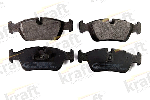 Diskinių stabdžių trinkelių rinkinys KRAFT AUTOMOTIVE 6002530