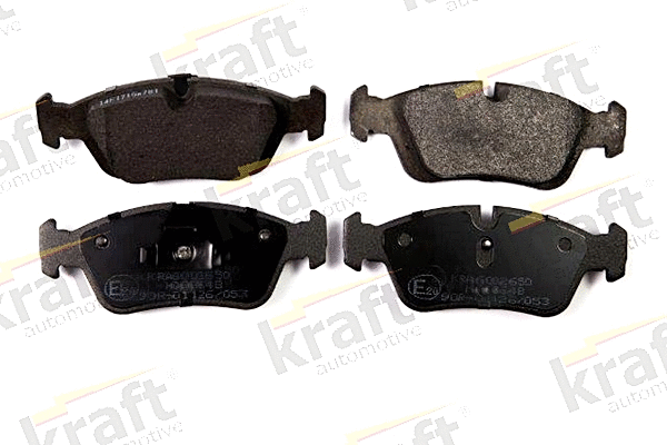 Diskinių stabdžių trinkelių rinkinys KRAFT AUTOMOTIVE 6002650