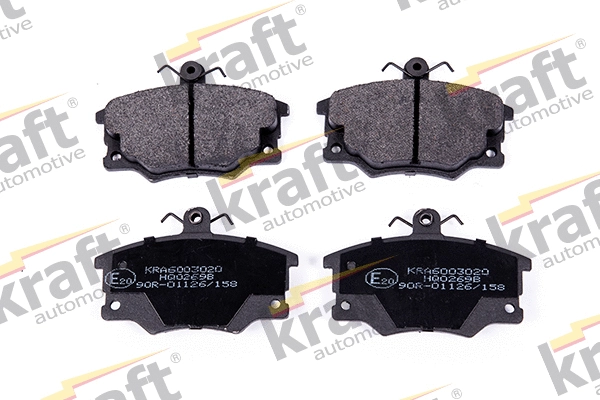 Diskinių stabdžių trinkelių rinkinys KRAFT AUTOMOTIVE 6003020