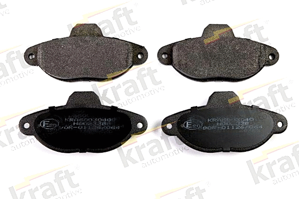 Diskinių stabdžių trinkelių rinkinys KRAFT AUTOMOTIVE 6003040