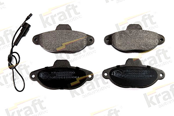 Diskinių stabdžių trinkelių rinkinys KRAFT AUTOMOTIVE 6003050