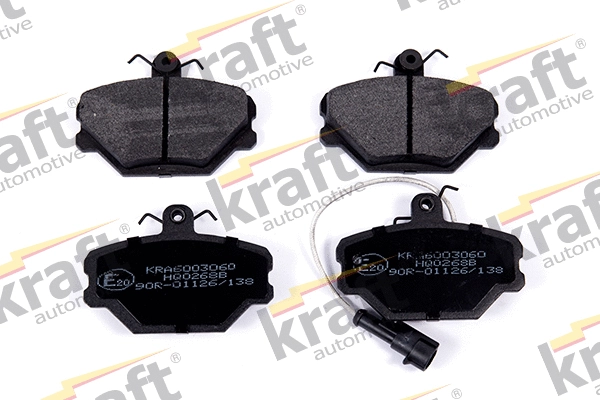 Diskinių stabdžių trinkelių rinkinys KRAFT AUTOMOTIVE 6003060