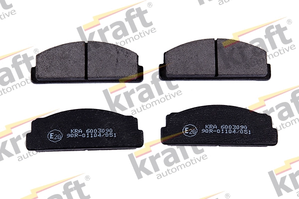 Diskinių stabdžių trinkelių rinkinys KRAFT AUTOMOTIVE 6003090