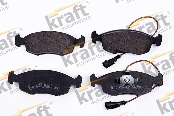 Diskinių stabdžių trinkelių rinkinys KRAFT AUTOMOTIVE 6003205