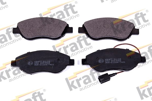 Diskinių stabdžių trinkelių rinkinys KRAFT AUTOMOTIVE 6003323
