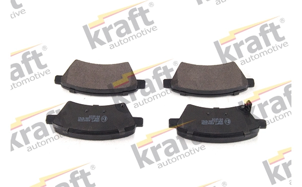 Diskinių stabdžių trinkelių rinkinys KRAFT AUTOMOTIVE 6003330